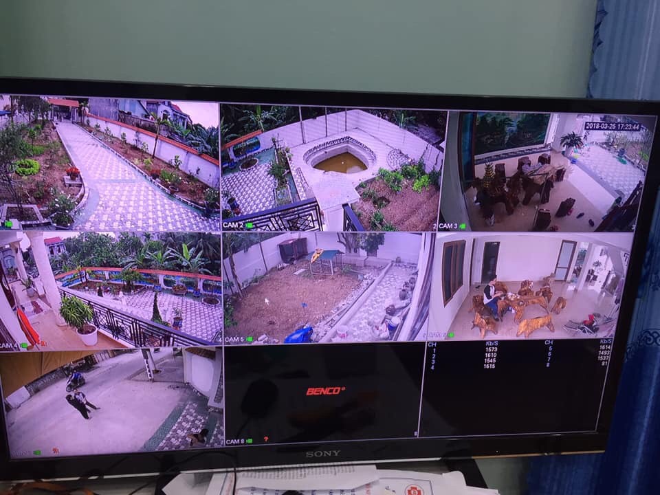 Công trình lắp camera thực tế tại Thanh HÓa